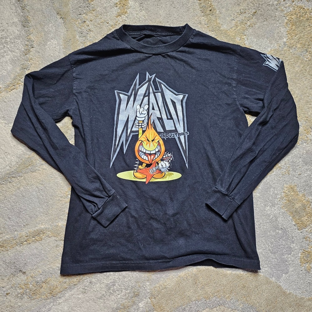 World Industries Flameboy Graphic Long Sleeve T Shirt Black Kids 12